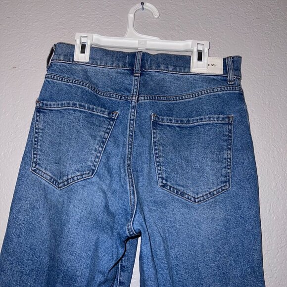 Express Women Mom Jeans Super High Rise - Picture 4 of 7
